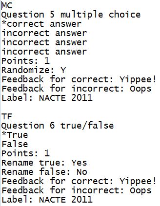 finished text import file